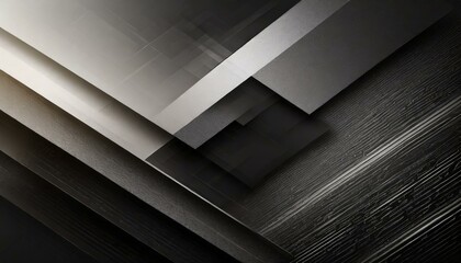 Obsidian Geometry: Abstract Dark Background with Geometric Elements"