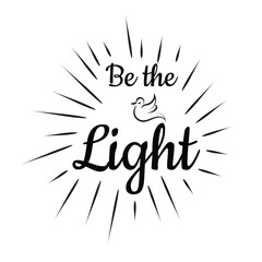 Christian typography design for Tattoo. The message of the Gospel of Jesus Christ. Bible lesson for kids or use as poster, card, flyer or T Shirt