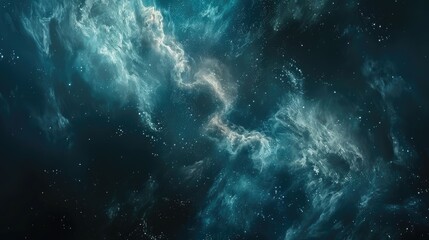 Mystical Nebula Background: Discovery in Abstract Cosmic
