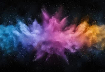 Fotobehang Explosion of Color © shelbys