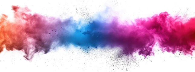 Colorful Paint Splatter Background - obrazy, fototapety, plakaty