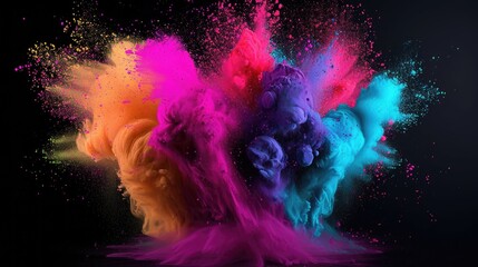 Explosion of Color - obrazy, fototapety, plakaty