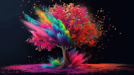 The Colorful Tree of Life