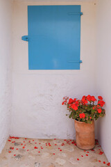 traditional stone walls, typical rural house, Formentera, Pitiusas Islands, Balearic Community, Spain