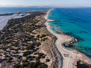 Llevant beach, Formentera, Pitiusas Islands, Balearic Community, Spain
