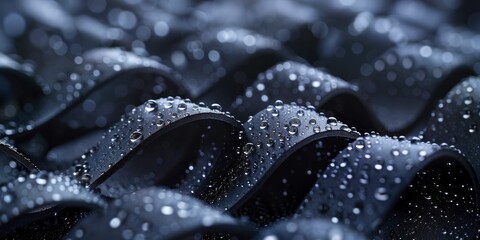 Rubber's flexibility contrasts resin's rigidity, both cushioning and sealing the industrial realm.