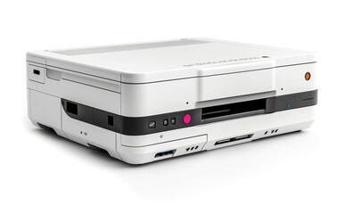 Obraz premium printer on white background