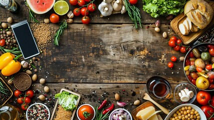 Female dietitian looking for online consultation to enhance food nutrition expertise and services.