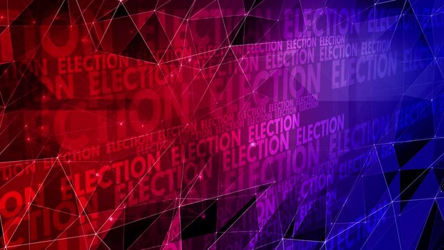 Election text abstract background for presidential campaign politics voting candidate news media graphic, typography, and debate