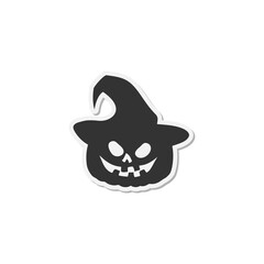 Halloween icon isolated on transparent background