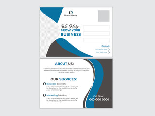  business Modern postcard ,business postcard, postcard template, post card, postcard layout dsign.Postcard Design, Event Card Design, Direct Mail Template, Invitation Design.