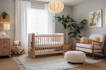 Cozy Bohemian Nursery Room: Pendant Light Ideas for a Boho-Chic Touch