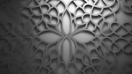 Abstract Arabesque shadow background with traditional ornament, ramadan islamic pattern