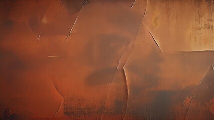 Rusty metal texture with scratches and cracks. Abstract background for design. - obrazy, fototapety, plakaty