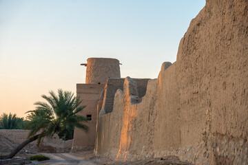 Adam Castle, Oman, ancient fortresses, cities of Arabia, sights of Oman
