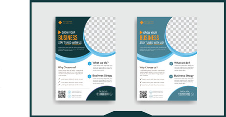 Modern Business corporate flyer 2024