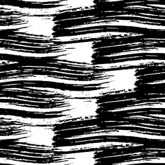 Seamless pattern with hand drawn scribble smears