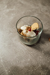 muesli with yogurt and muesli