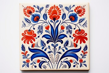 Hand-Painted Nordic Style Wall Decor: Home Accents Tiles____regexp(Tile)______lpha______omega[___]