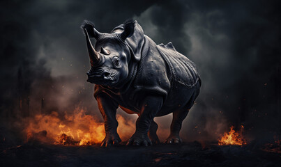 Fototapeta premium Rhino