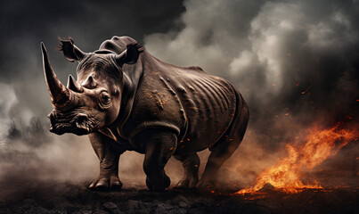 Fototapeta premium Rhino