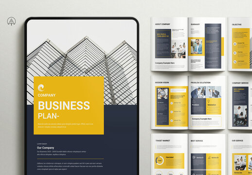 Business Plan Brochure Template