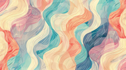 Abstract color seamless pattern for a new background.