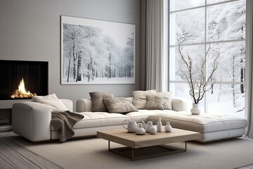 Monochromatic Living Room Ideas: Minimalist Elegance with Simple Color Play