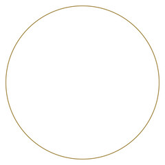 Circle Line, Flat Style, can use for Copy Space, Logo Gram, Frame, Website or Graphic Design Element. Format PNG