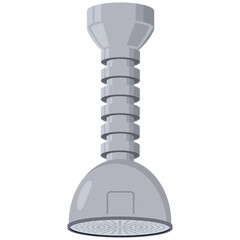 Swivel faucet aerator vector cartoon illustration isolated on a white background.