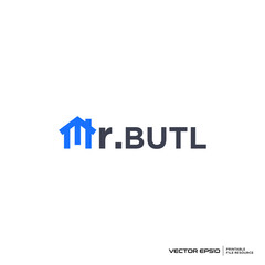 Letter M Home logo vector illustration