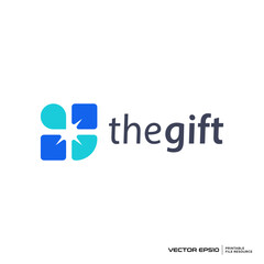 Abstract shapes logo vector illustration