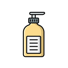 Shampoo icon vector stock illustration