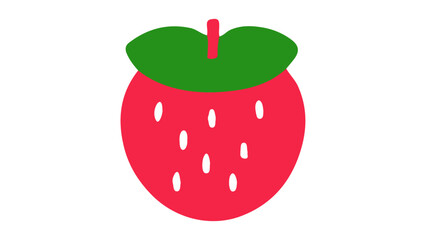 cartoon strawberry vector