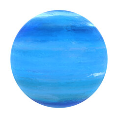Planet Neptune Isolated
