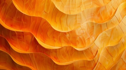 Abstract orange texture, flowing curves and warm tones, ideal for vibrant backgrounds