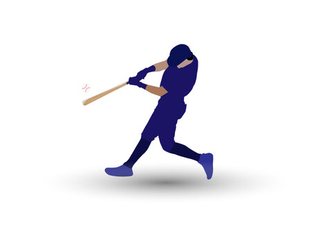 baseball player vector design and clipart. good use for symbols, logos, mascots, icons, signs, web, or any design you want.