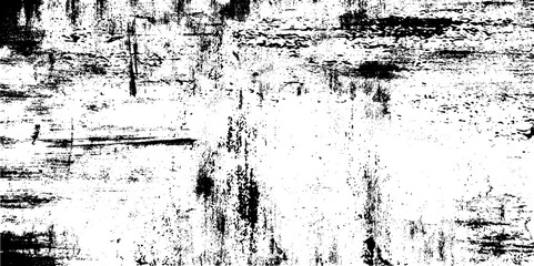 Grunge Black And White Urban Vector Texture Template. Easy To Create Abstract Dotted, Scratched.  Dark Messy Dust Overlay Distress Background. Vintage Effect With Noise And Grain.