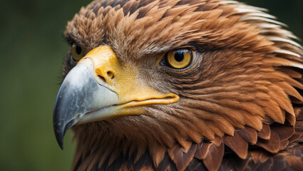 Naklejka premium eagle close-up, macro