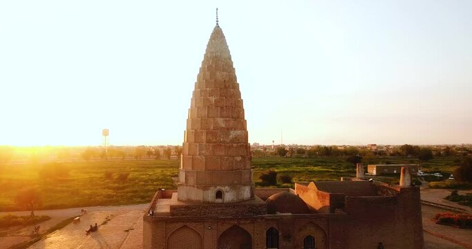 Pineapple dome the architecture of tomb is a unique design of ancient historical societies in middle east to celebrate high social grades dead person Commemorating status of someone buried iran dezful
