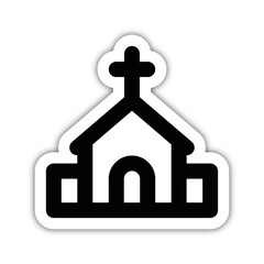 Icones symbole religieux culte eglise gras relief