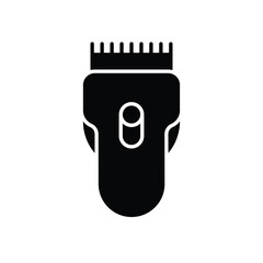 Hair Clipper icon vector stock illustration