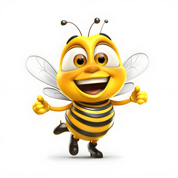 3d character of honey bee insect