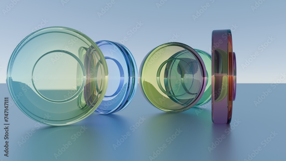 Aufkleber a visual depiction of data being organized and categorized into structured formats, underscoring the