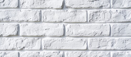 Diverse White Brick Wall Texture Background for Versatile Design Projects