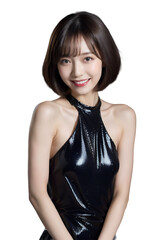 Fototapeta premium sexy asian woman on transparent background