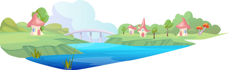 Fairytale House Landscape