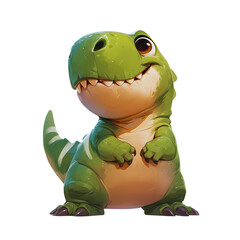 Fototapeta premium Cute Dino Cartoon Character