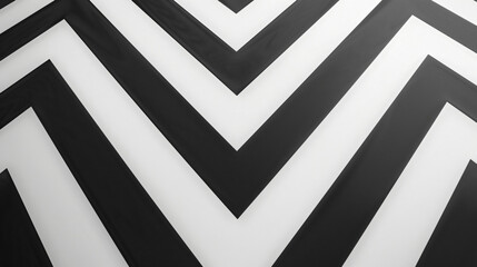 Black and white zigzag striped pattern for background