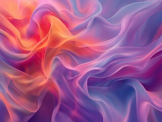 Fototapeta premium Colorful smoke or flames effect background texture